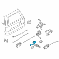 OEM Nissan Pathfinder Switch Assy-Back Door Cylinder Diagram - 90605-0W001