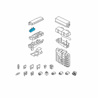 OEM Ford Escape Junction Block Diagram - 8L8Z-14448-B