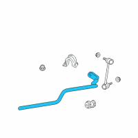 OEM Mercury Stabilizer Bar Diagram - AE5Z-5482-C