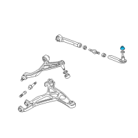 OEM 2002 Acura NSX Boot, Control Arm Diagram - 52339-SL0-003