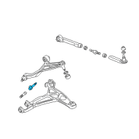 OEM 1992 Acura NSX Bolt, Adjusting Diagram - 51387-SL0-000