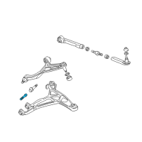 OEM 1997 Acura NSX Bolt, Flange (14X100) Diagram - 90208-SL0-000