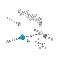 OEM 1996 Toyota 4Runner Carrier Diagram - 41101-35170