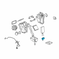 OEM 2010 Chevrolet Tahoe Expansion Valve Diagram - 25994366