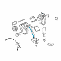 OEM Cadillac Escalade Outlet Tube Diagram - 23169584