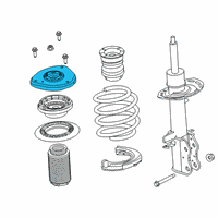 OEM Ford Escape MOUNTING ASY Diagram - LX6Z-3A197-D