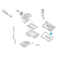 OEM Hyundai Genesis Gasket Diagram - 22443-3CGA0