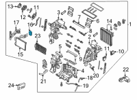 OEM Hyundai Elantra A/C System Seal Kit Diagram - 97178AA000