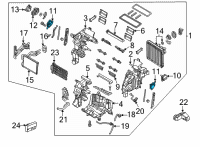 OEM 2021 Hyundai Elantra Actuator-Temp Diagram - 97159-AA000