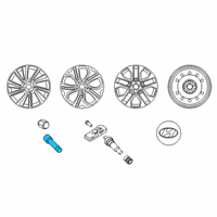 OEM Hyundai Santa Fe Wheel Assy-Aluminium Diagram - 52910-S1850