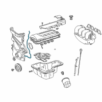 OEM 2003 Toyota Celica Outer Gasket Diagram - 11328-88600