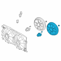 OEM Buick Fan Blade Diagram - 88892899