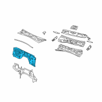 OEM 2002 Jeep Liberty Panel-Dash Diagram - 55177300AK