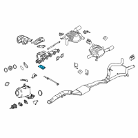 OEM 2010 BMW X5 Asbestos Free Gasket Diagram - 11-65-7-807-542