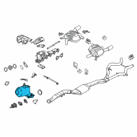 OEM 2009 BMW 335d Exhaust Pipe Diagram - 18-30-8-512-290