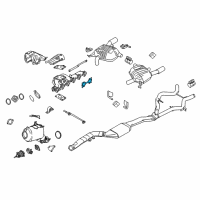 OEM 2010 BMW X5 Asbestos Free Gasket Diagram - 11-62-7-799-728