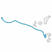 OEM Honda Spring, Rear Stabilizer Diagram - 52300-TR7-A51