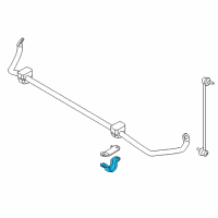 OEM 2015 BMW 750Li Stabilizer Support Diagram - 31-35-6-775-444