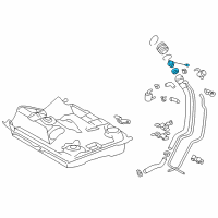 OEM 2003 Toyota Prius Fuel Cap Diagram - 77300-20010