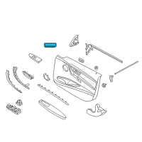 OEM BMW 330i GT xDrive Footwell Light Led Diagram - 63-31-9-242-161