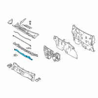 OEM 2015 Lexus NX200t INSULATOR, COWL Top Diagram - 55787-78010