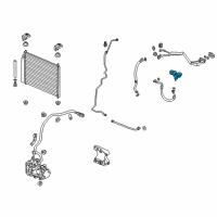 OEM 2018 Acura RLX Pipe Assembly, Discharge Diagram - 80316-TY3-A01