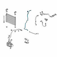 OEM Acura RLX Pipe B, Receiver Diagram - 80342-TY3-A01