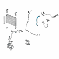 OEM 2018 Acura RLX Hose, Suction Diagram - 80311-TY3-A01