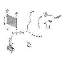 OEM 2018 Acura RLX Pipe A, Receiver Diagram - 80341-TY3-A01