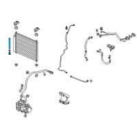 OEM Honda Filter Sub-Assembly Diagram - 80101-T3V-A01
