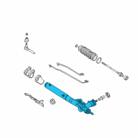 OEM 2004 Buick LeSabre Gear Kit, Steering (Remanufacture) Diagram - 19330450