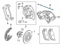 OEM Jeep Wagoneer WHEEL SPEED Diagram - 68424419AD