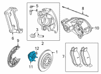 OEM 2022 Jeep Grand Wagoneer HUB-BRAKE Diagram - 68422141AA