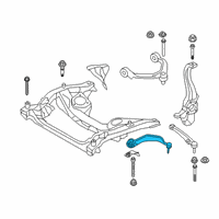 OEM 2017 BMW 740i xDrive Mount Tension Strut, Left Diagram - 31-10-6-861-151