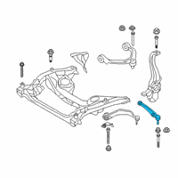 OEM 2018 BMW 740i xDrive Bottom Rubber Mount Wishbone, Right Diagram - 31-10-6-861-170