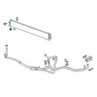 OEM 2020 Chevrolet Silverado 1500 Transmission Cooler Connector Diagram - 84240288