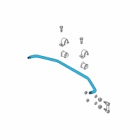 OEM 2005 Hyundai Accent Bar-Front Stabilizer Diagram - 54812-25000