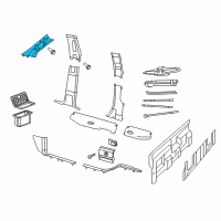 OEM 2014 Ram 3500 Panel-A Pillar Diagram - 5LQ98DX9AC