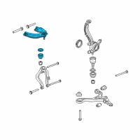 OEM Honda Accord Crosstour Arm, Right Front (Upper) Diagram - 51510-TP6-A01