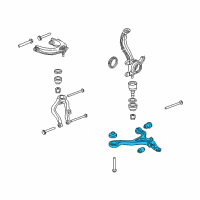 OEM Honda Arm, Left Front (Lower) Diagram - 51360-TP6-C00