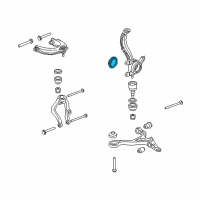 OEM Honda Crosstour Ring, Front Knuckle Diagram - 44348-TA0-A00