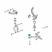 OEM 2014 Honda Crosstour Bush, Front Compliance Diagram - 51391-TP6-A01