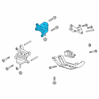 OEM Ford Police Interceptor Utility Side Mount Diagram - L1MZ-6038-L