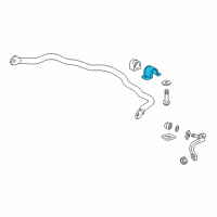 OEM 2014 Acura RLX Holder, Front Stabilizer Diagram - 51308-TY2-A00