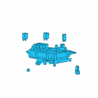 OEM Buick Fuse & Relay Box Diagram - 23106752