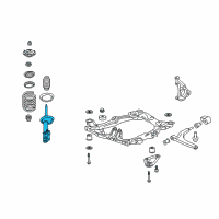 OEM Pontiac G6 Strut Diagram - 19180743