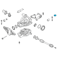 OEM 2019 BMW M6 Gran Coupe Rubber Mounting Diagram - 33-32-6-764-105