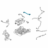 OEM Ford Escape Canister Hose Diagram - 9L8Z-9K313-A