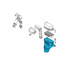 OEM 2010 Kia Soul Body-Air Cleaner Diagram - 281122K000