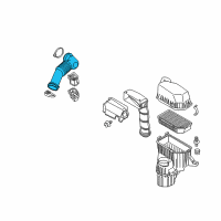 OEM 2010 Kia Soul Hose-Air Intake Diagram - 281382K300